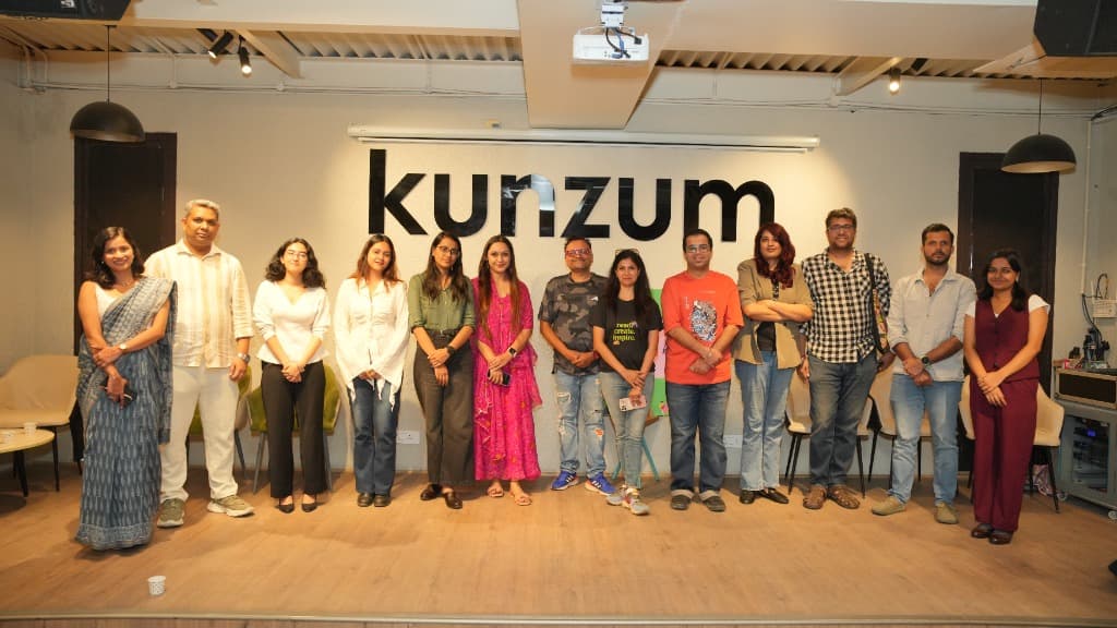 Neha Raj with community at Kunzum Books