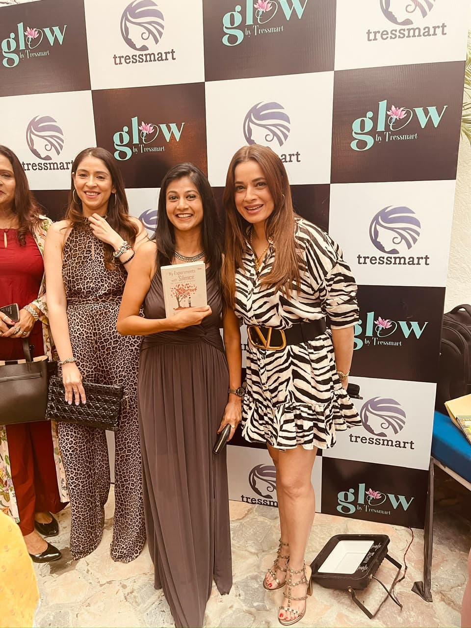 Neha Raj with the Booknerds community at a book event