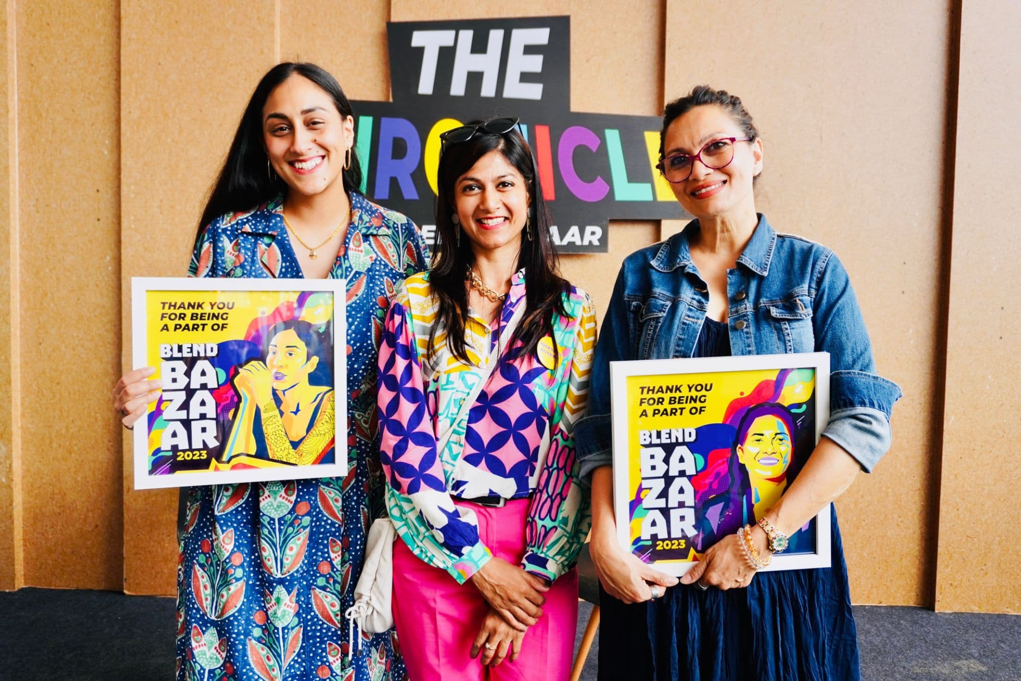 Neha Raj with the Booknerds community at a book event