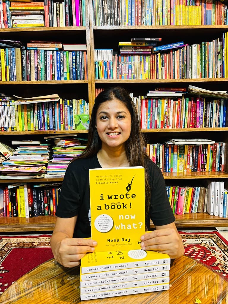 Neha Raj — author of I Wrote a Book! Now What?