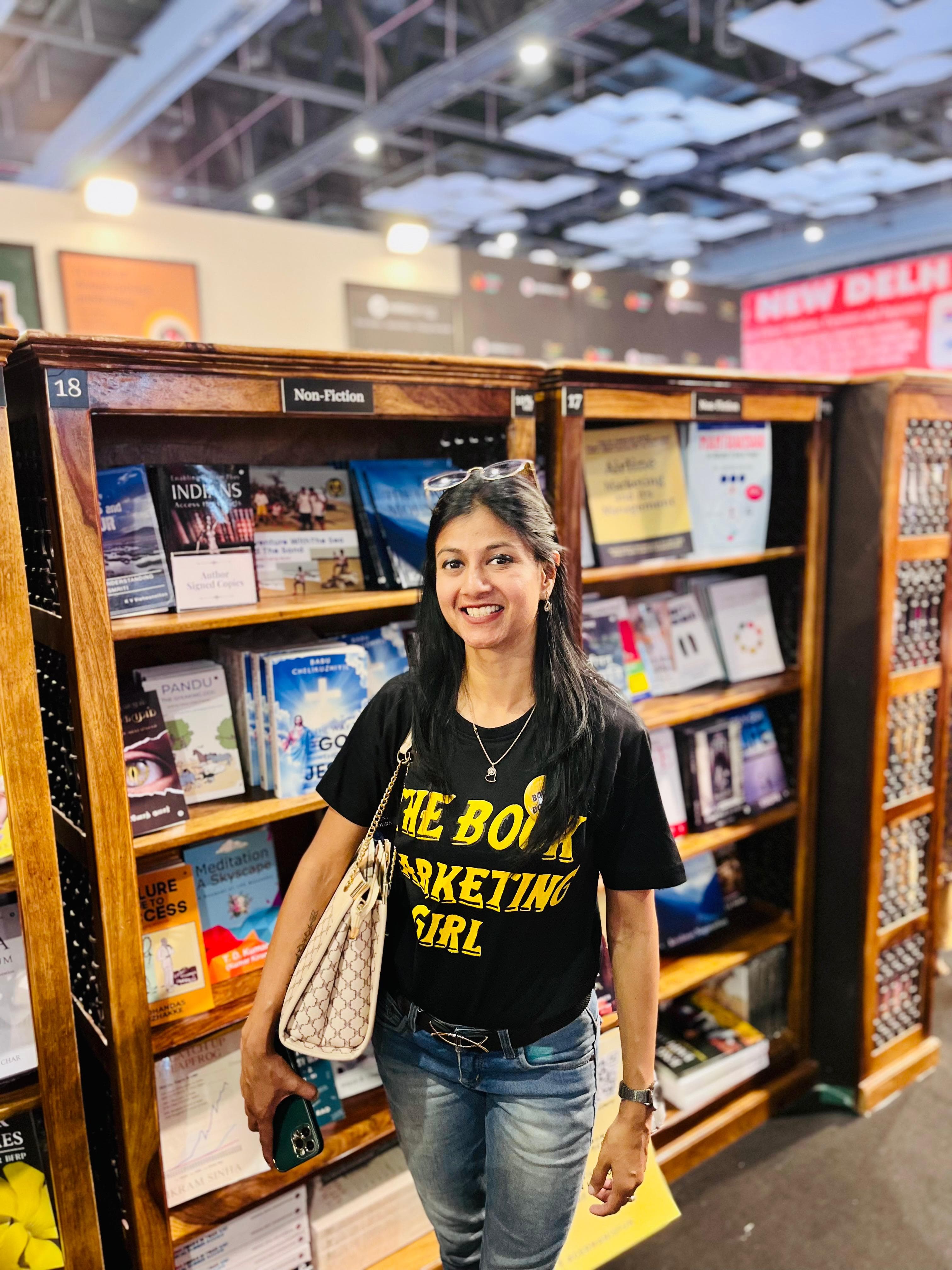 The Book Marketing Girl at Book Fair